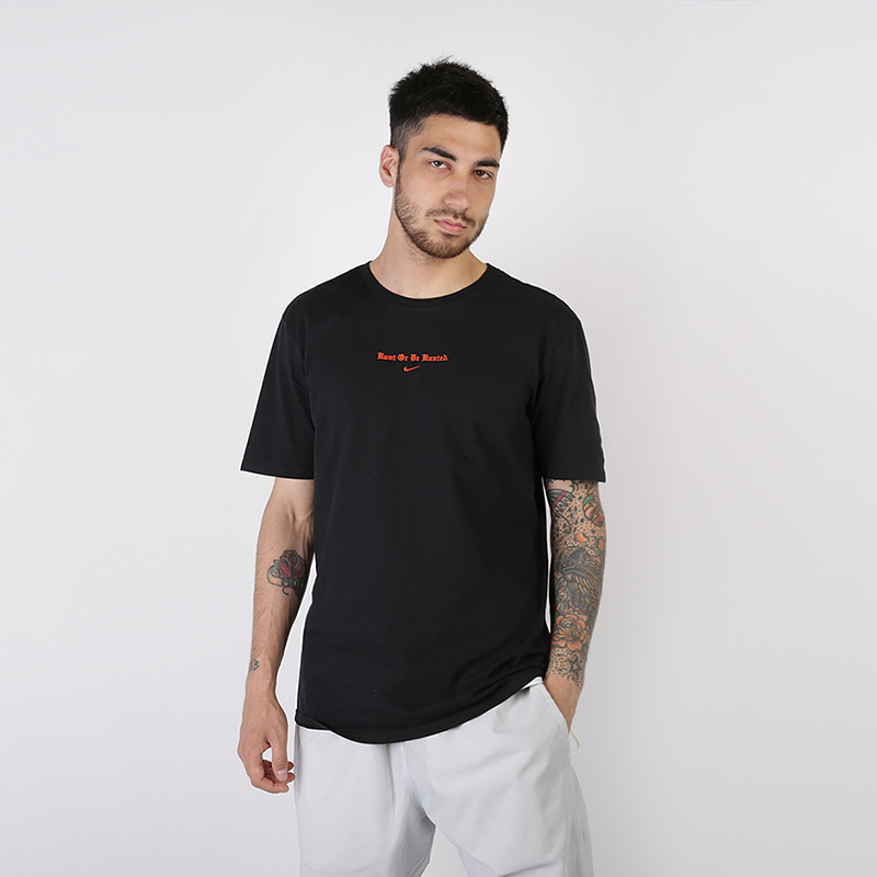 мужская черная футболка Nike LeBron x Atmos CD0935-010 - цена, описание, фото 1